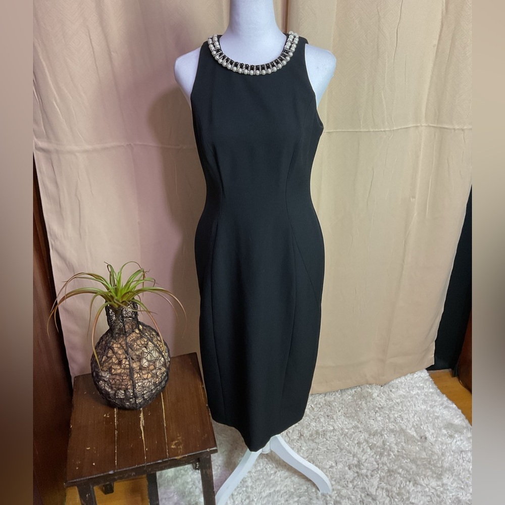 Elegant Maggie London  Black Sleeveless Dress